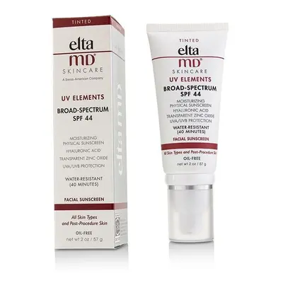 Uv Elements Moisturizing Physical Tinted Facial Sunscreen Spf - For All Skin Types & Post-proced