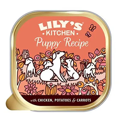 Lily's Kitchen Puppy Recipe with Chicken - Grain Free Puppy Wet Dog Food (10 Trays x g)