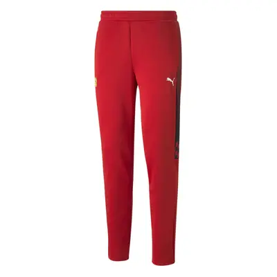 PUMA Men's Standard Ferrari Race T7 Track Pants Rosso Corsa Medium