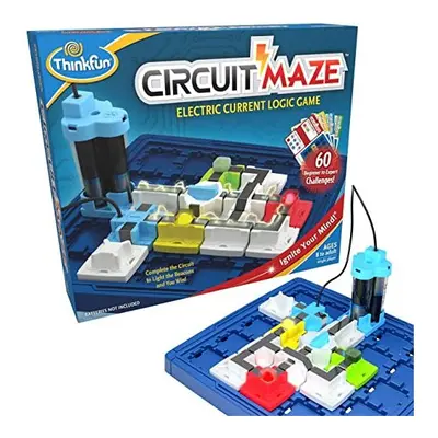 ThinkFun Circuit Maze - Electric Current Challenge Logic Brain Games and STEM Toys for Kids Age 