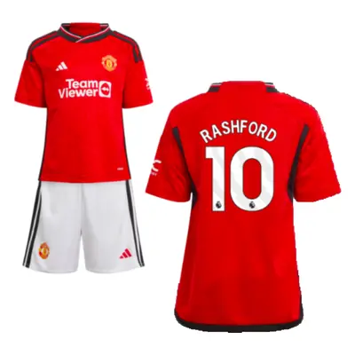 (2-3 Years) Man Utd Home Mini Kit (Rashford 10)