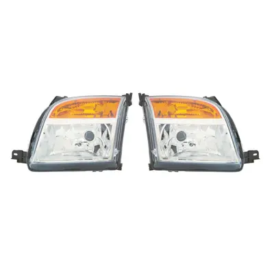 Ford Fusion Hatchback Halogen Headlights Headlamps Pair O/S & N/S