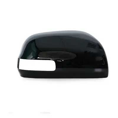 (black right) Car Wing Door Side Mirror Cap Shell House Exterior Rearview Mirror Cover Lid For T