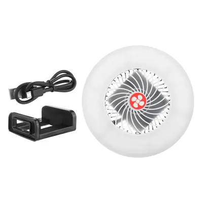 (Type 1) Portable Camping Light Multifunction USB Fan Built-in Batteries Rechargeable Mini Fan L