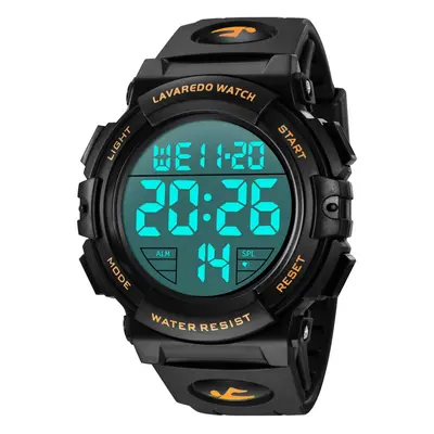 L LAVAREDO Mens Digital Watch - Sports Military Watches Waterproof Out