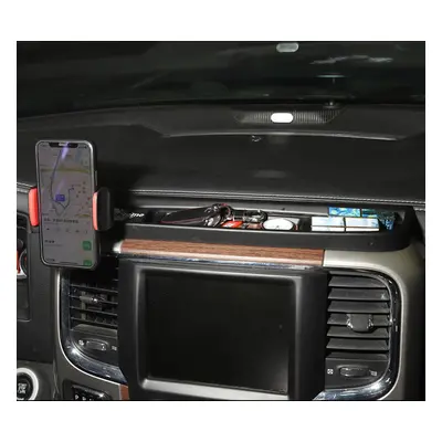 Center Console Mobile Phone Holder Storage Box Bracket Stand Holder Fit For Dodge Ram Car Access