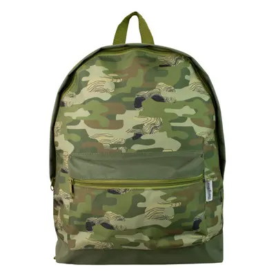 Harry Bear Kids Backpack Camouflage Green