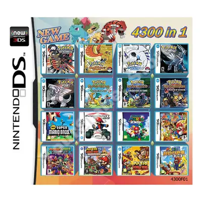 (4300 in With Box) In Compilation DS NDS 3DS 3DS NDSL Game Cartridge Card Video Game Handheld Pl