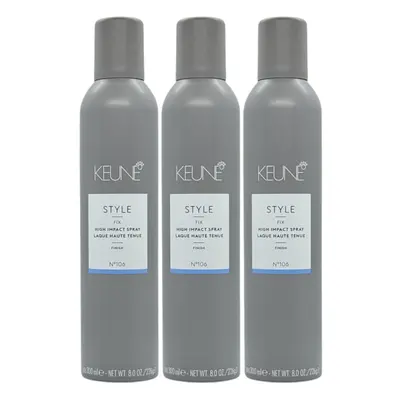 Keune Style Fix High Impact Spray Laque Finish Oz (Pack of 3)