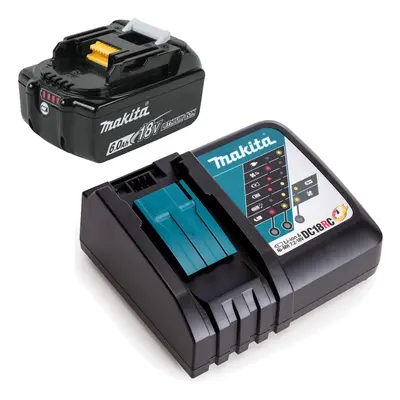 Makita BL1860 18v 6.0ah Lithium Battery BL1860B + DC18RC Fast Charger