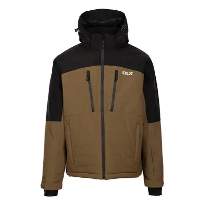 (L, Dark Olive) Trespass Mens Nixon DLX Ski Jacket