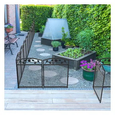 Metal Garden Fence: Panels Decorative Garden Fences