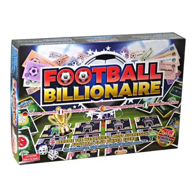 Football Billionaire Family Board Games 3rd Edition for Ages 6+ Kids and Adults, Players