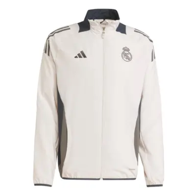 (XXL) Real Madrid EU Presentation Jacket (Putty Mauve)