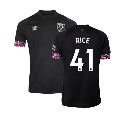 (XLB) West Ham Away Shirt (Kids) (RICE 41)