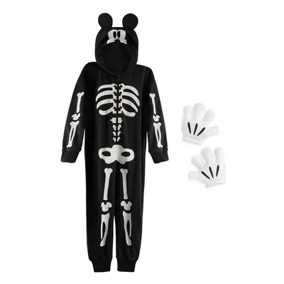 Disney Store Official Boys Dress Up Costumes for Play Mickey Mouse Skeleton - Premium Costumes f