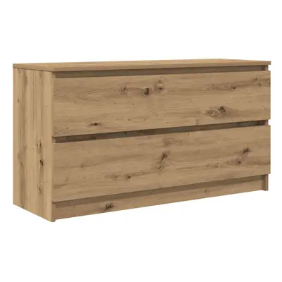 vidaXL TV Cabinet Artisan Oak 100x35x54 cm Engineered Wood tv stand