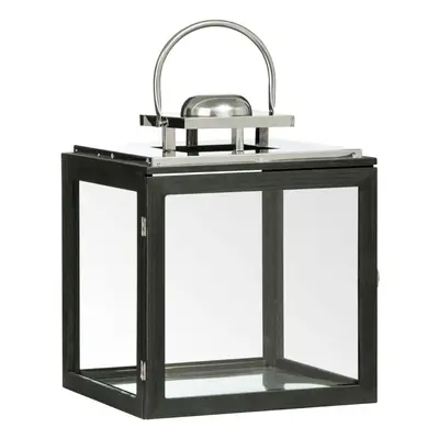 Premier Housewares Regents Park Large Stainless Steel Lantern