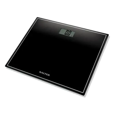 Salter Compact Digital Bathroom Scales - Toughened Glass, Measure Body Weight Metric / Imperial,