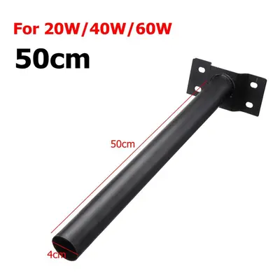 (50cm) 50cm/40cm Wall Mounting Pole for LED Solar Street Light Wall Lamp