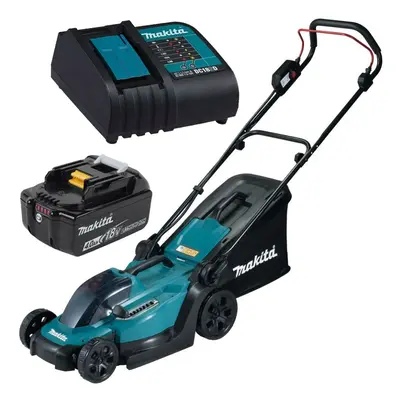 Makita DLM330SM 18v LXT Cordless Lithium Battery Lawn Mower 33cm + 1x4ah Battery