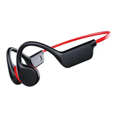 (black,red, 32G) Bone Conduction Bluetooth 5.3 Wireless Headphone Sport Swimming Ipx8 Waterproof