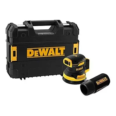 DEWALT DCW210NT-XJ-Rotorbital Sander Brushes XR 18V ââWithout Charger/Battery, Black/Yellow