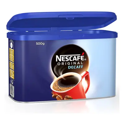 NESCAFÃ Original Decaff Coffee Tins - 6x500g