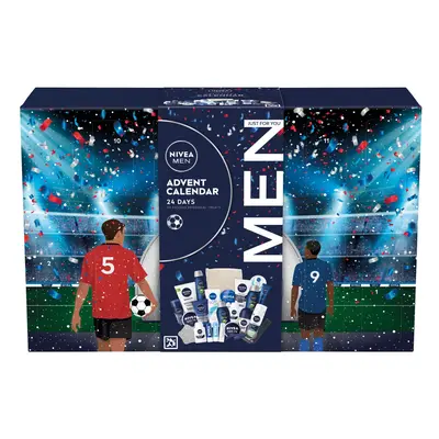 MEN Advent Calendar Gift Set (24 Pieces), Men Gift Set Includes Men's Moisturiser, Face Wash, Sh