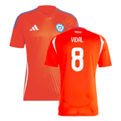 (XL) Chile Home Shirt (VIDAL 8)