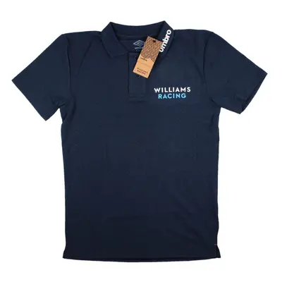 (M) Williams Racing Off Track CVC Media Polo Shirt (Peacock)