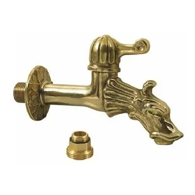 77432-10 Brass Dragon Head Fountain Faucet 1/2"