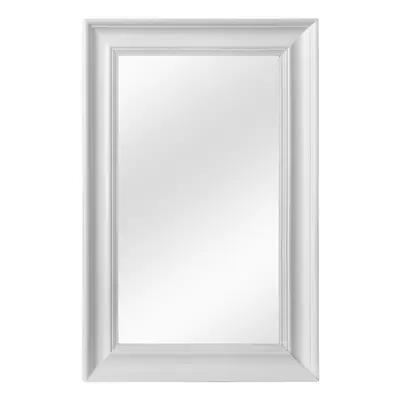 Premier Housewares Urban Matt White Finish Wall Mirror