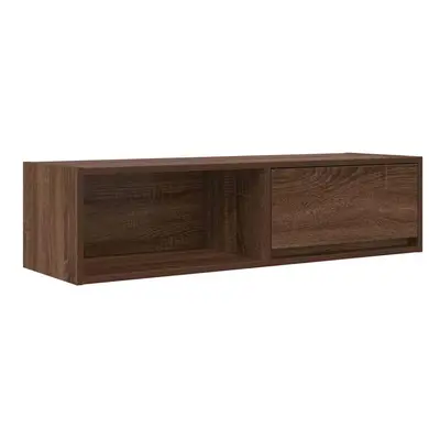 (brown oak, pcs/ cm) vidaXL TV Cabinet Sonoma Oak 80x31x25.5 cm Engineered Wood TV bench