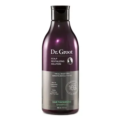 Dr Groot Scalp Revitalizing Solution Hair Thickening Shampoo with Biotin Rosemary Oil to help Vo