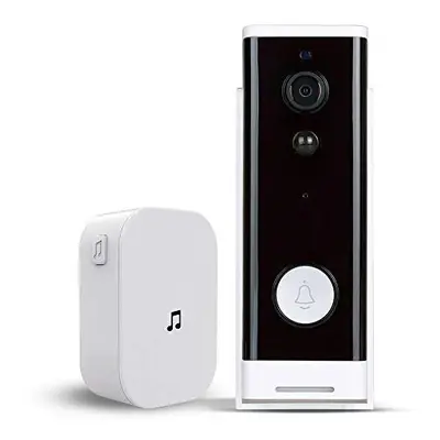 Smart Video Doorbell Wireless with Chime, WiFi Door Bell with Camera Wireless. Full HD WiFi Secu