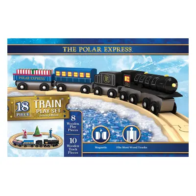 MasterPieces Wood Train Sets - The Polar Express Piece Train Set