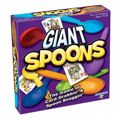 Giant Spoons - The Classic Game With Giant Spoons Included! - For Ages