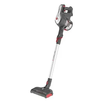 Hoover HF122GH Cordless Vacuum Cleaner (Single Battery) - H-Free 100, Grey/Red