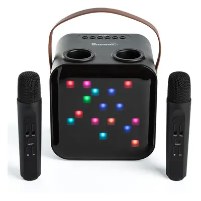 Mr Entertainer Nano Karaoke Machine with Wireless Microphones