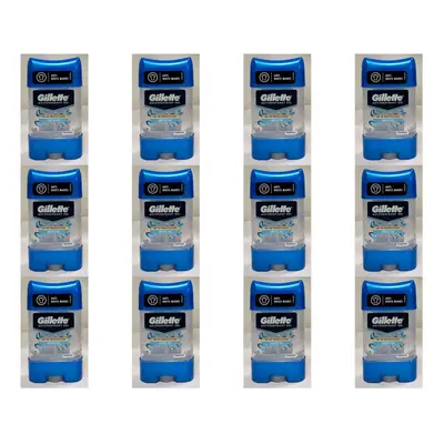 Gillette Clear Gel Arctic Ice Deodorant Stick 70ml (Pack of 12)