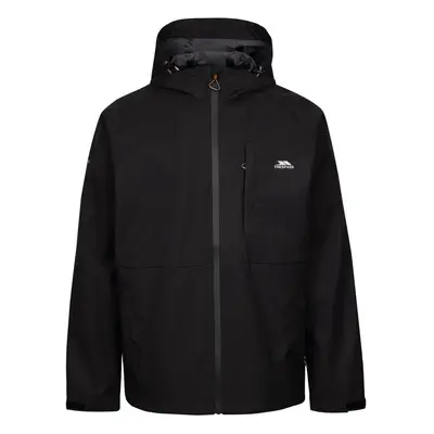 (XL, Black) Trespass Mens Ferryhill Waterproof Jacket