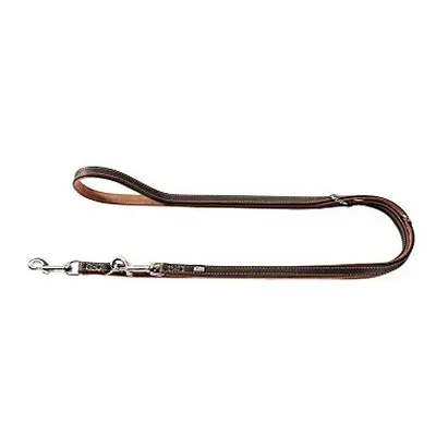 PORTO Adjustable Dog Lead Premium Leather Vegetable-Environmentally Sustainable 1.5/200 cm Dark 