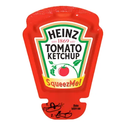 Heinz Tomato Ketchup Squeeze Me Portions - 100x26ml