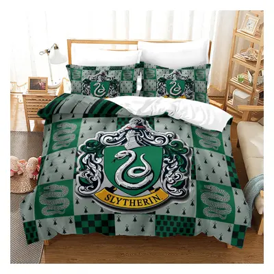 (15, Double-200x200 cm) Harry Potter Hogwarts School Of Witchcraft Single Double 3D Duvet Cover 