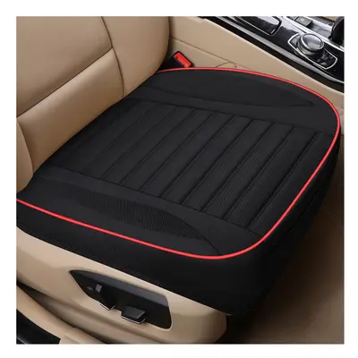 (1 pc black) 9D 4Colors Car Accessories Seat Cover Flax Cushion Four Seasons Universal