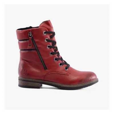 (UK 7.5, Red) Rieker Womens Boots Red