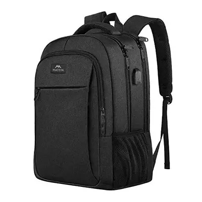 MATEIN Business Laptop Backpack 15.6 Inch Travel Laptop Bag Rucksack with USB Charging Port Wate