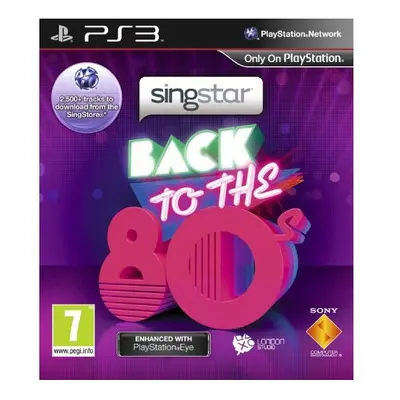 SingStar: Back to the 80s - PlayStation Eye Enhanced (Playstation 3)