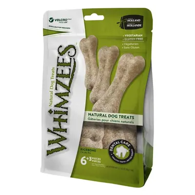 WHIMZEES Natural Dental Dog Chews Long lasting Rice Bone Pieces Bag